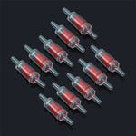 어항용 에어 펌프 인라인 체크 밸브 10개, 인터페이스: 4mm, 4mm