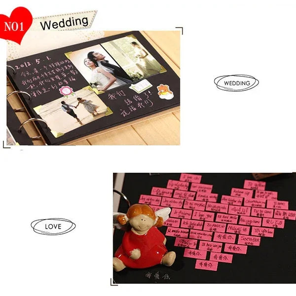 DIY 창의력 느슨한 잎 타입 레트로 모조 가죽 묶음 어린이 성장 기념 사진 앨범, 묶음