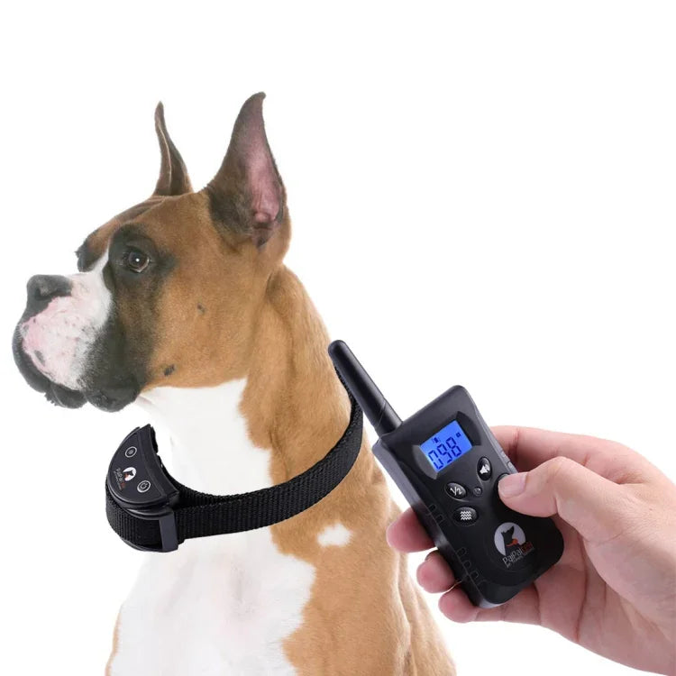 PD520V 자동 짖음 방지 목걸이 반려동물 훈련 제어 시스템, PD520V 블랙