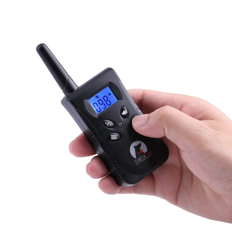 PD520V 자동 짖음 방지 목걸이 반려동물 훈련 제어 시스템, PD520V 블랙