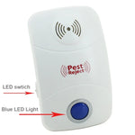 전자 초음파 모기 쥐 해충 퇴치기 LED 라이트 포함, UK 플러그, AC90V-250V, UK 플러그