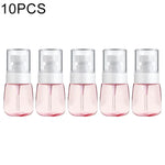 10개입 휴대용 리필 가능한 플라스틱 미세 안개 향수 스프레이 병 투명 빈 스프레이 병, 30ml, 30ml