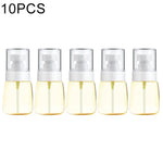 10개입 휴대용 리필 가능한 플라스틱 미세 안개 향수 스프레이 병 투명 빈 스프레이 병, 30ml, 30ml