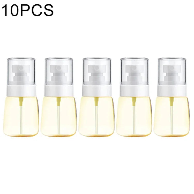 10개입 휴대용 리필 가능한 플라스틱 미세 안개 향수 스프레이 병 투명 빈 스프레이 병, 30ml, 30ml