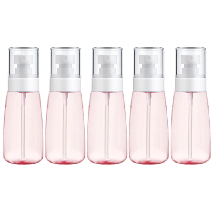 10개입 휴대용 리필 가능한 플라스틱 미세 안개 향수 스프레이 병 투명 빈 스프레이 병, 60ml, 60ml