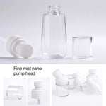 10개입 휴대용 리필 가능한 플라스틱 미세 안개 향수 스프레이 병 투명 빈 스프레이 병, 60ml, 60ml