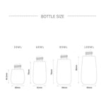 10개입 휴대용 리필 가능한 플라스틱 미세 안개 향수 스프레이 병 투명 빈 스프레이 병, 60ml, 60ml