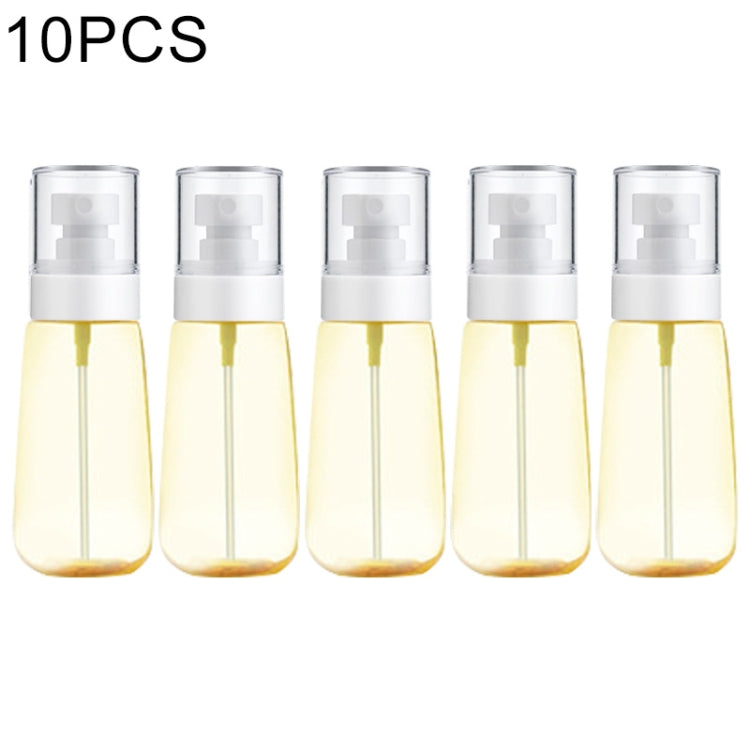 10개입 휴대용 리필 가능한 플라스틱 미세 안개 향수 스프레이 병 투명 빈 스프레이 병, 60ml, 60ml