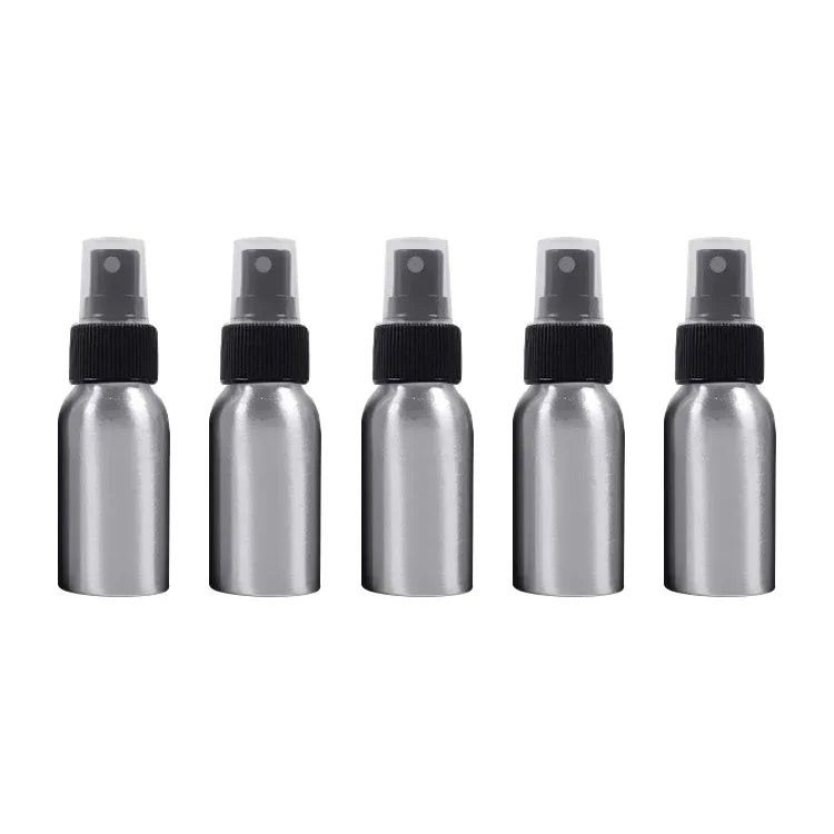 리필 가능한 유리 미세 분무기 알루미늄 병, 50ml, 50ml