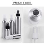 리필 가능한 유리 미세 분무기 알루미늄 병, 50ml, 50ml