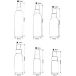 리필 가능한 유리 미세 분무기 알루미늄 병, 50ml, 50ml