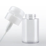Portable Liquid Push Down Pump Dispenser Bottle Empty Plastic Bottle Container, 100ml, 100ml