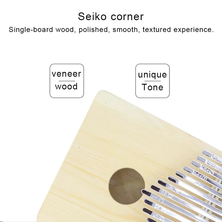 17음 톤 칼림바 엄지 피아노 칼림바 손가락 피아노 어린이 DIY, 칼림바 엄지 피아노