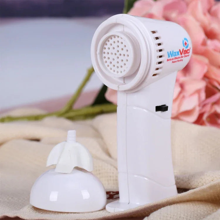 WaxVac 전기 부드럽고 효과적인 귀 청소기 성인 및 어린이용 귀 관리 도구 1개