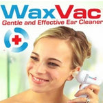 WaxVac 전기 부드럽고 효과적인 귀 청소기 성인 및 어린이용 귀 관리 도구 1개
