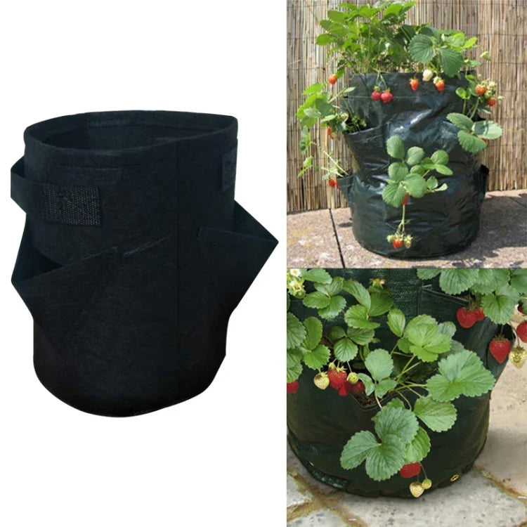 6포켓 26L / 7갤런 부직포 딸기 재배 가방, 크기: 30X35cm, 크기: 30X35cm