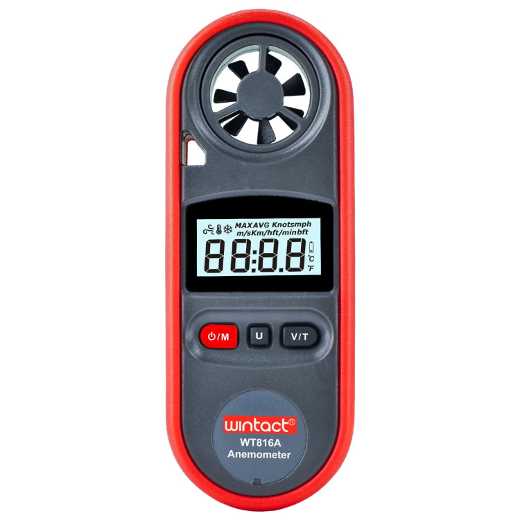 Wintact WT816A 디지털 전자 온도계 풍속계, WT816A