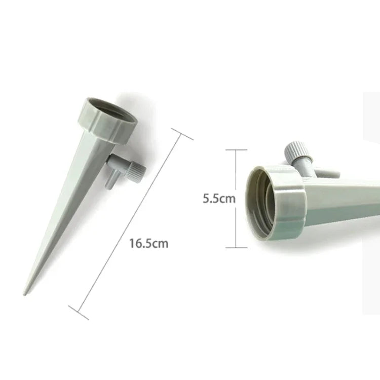 FR-258 40개 4/7mm 모세관 투명 곡선 방울 화살표 원예 미세 분무 관개 화살표, 12개