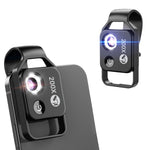 APEXEL APL-MS002BK 200X HD 범용 휴대용 휴대폰 현미경 LED 라이트 포함, APL-MS002BK