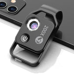 APEXEL APL-MS002BK 200X HD 범용 휴대용 휴대폰 현미경 LED 라이트 포함, APL-MS002BK
