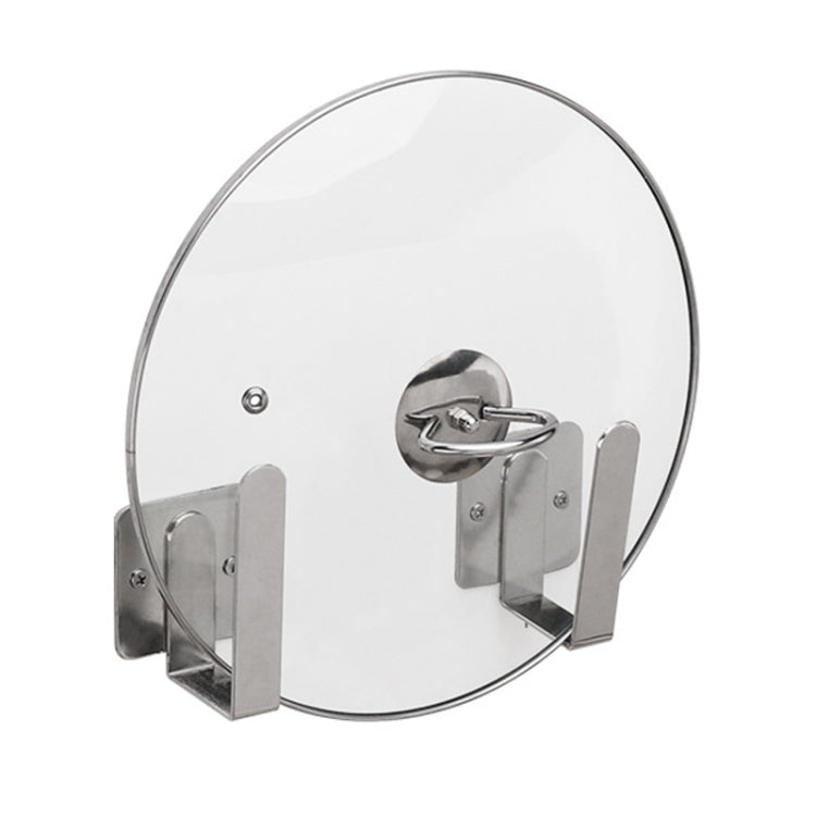 304 스테인리스 스틸 벽걸이 주방 랙 냄비 뚜껑 걸이, 냄비 뚜껑 걸이