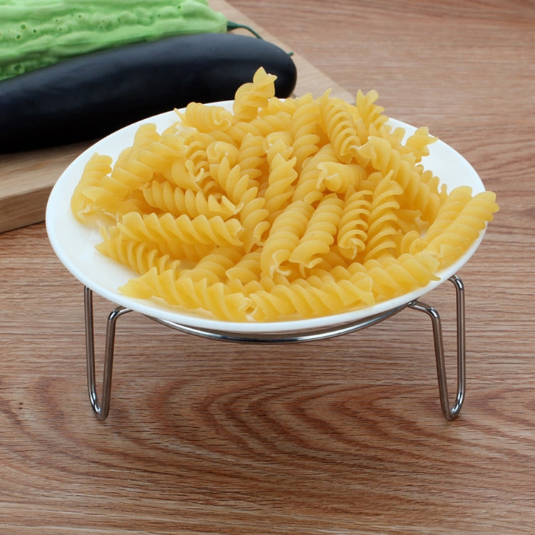 스티머 랙 바구니 계란 야채 찜 받침대 인스턴트 팟 압력솥용, 지름: 17.5cm, 높이: 4.5cm, 지름: 17.5cm, 높이: 4.5cm