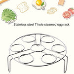 스티머 랙 바구니 계란 야채 찜 받침대 인스턴트 팟 압력솥용, 지름: 17.5cm, 높이: 5.5cm, 지름: 17.5cm, 높이: 5.5cm