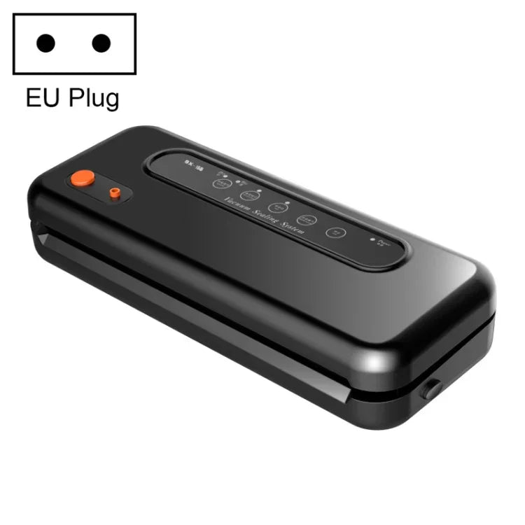 가정용 상업용 식품 진공 플라스틱 포장기 밀봉기, EU 플러그, 식품용 EU 플러그 (검정), 식품용 EU 플러그 (흰색)