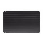 주방 도구 빠른 해동 트레이 해동판 냉동 식품 전기 없이 해동, 크기: 11.6 x 8 인치, 중간 3mm