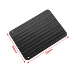 주방 도구 빠른 해동 트레이 해동판 냉동 식품 전기 없이 해동, 크기: 11.6 x 8 인치, 중간 3mm