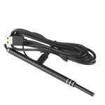 i96 3 in 1 USB 귀 내시경 검사 HD 0.3MP 카메라 시각 귀 스푼 OTG 안드로이드 폰 & PC & 맥북용, 1.85m 길이 케이블, 3 in 1 블랙 0.3MP