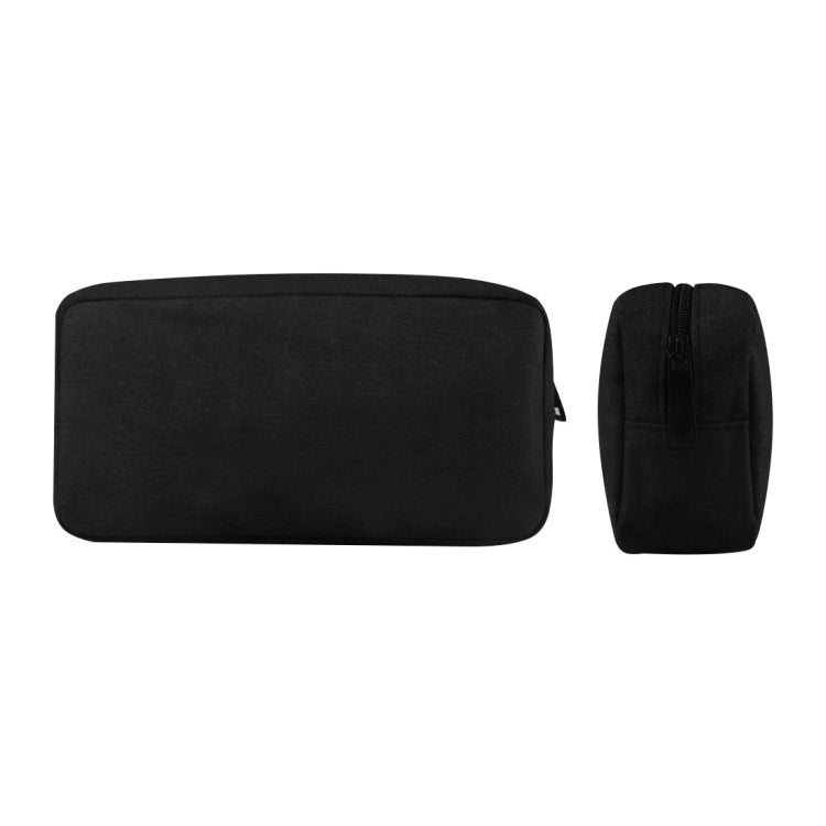 간단한 다기능 디지털 기기 여행용 보관 가방 휴대폰, 보조 배터리, USB 메모리, 이어폰, 데이터 케이블 등용, 소형: 16*11*5cm, 색상: 검정, 분홍, 회색, DY01 16x11x5cm