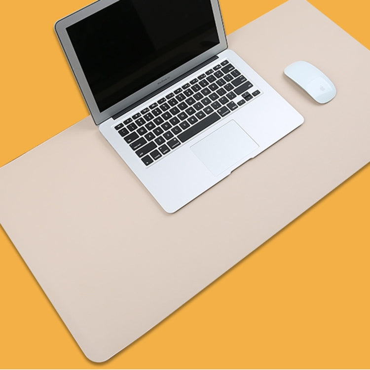 다기능 비즈니스 PU 가죽 마우스 패드 키보드 패드 테이블 매트 컴퓨터 책상 매트, 크기: 60 x 30cm, 크기: 60 x 30cm(베이비 블루), 크기: 60 x 30cm(살구색), 크기: 60 x 30cm(블랙), 크기: 60 x 30cm(핑크), 크기: 60 x 30cm(그린)
