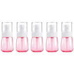 5개입 여행용 플라스틱 병 누수 방지 휴대용 여행 액세서리 소형 병 용기, 30ml, 30ml