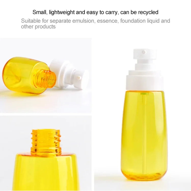 5개입 여행용 플라스틱 병 누수 방지 휴대용 여행 액세서리 소형 병 용기, 30ml, 30ml