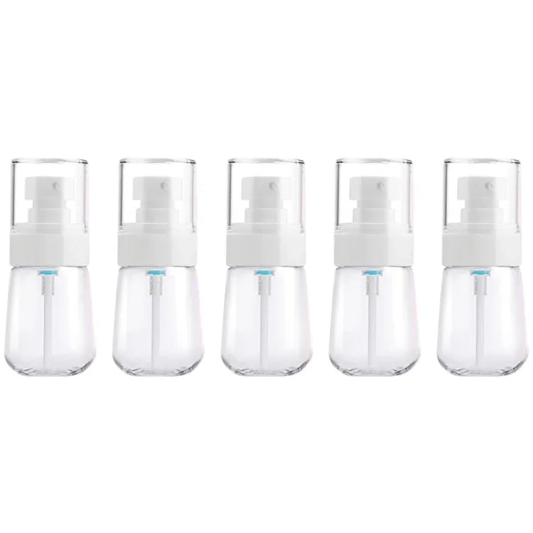 5개입 여행용 플라스틱 병 누수 방지 휴대용 여행 액세서리 소형 병 용기, 30ml, 30ml