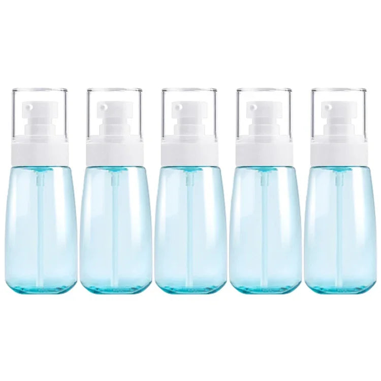 5개입 여행용 플라스틱 병 누수 방지 휴대용 여행 액세서리 소형 병 용기, 60ml, 60ml