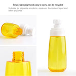 5개입 여행용 플라스틱 병 누수 방지 휴대용 여행 액세서리 소형 병 용기, 60ml, 60ml