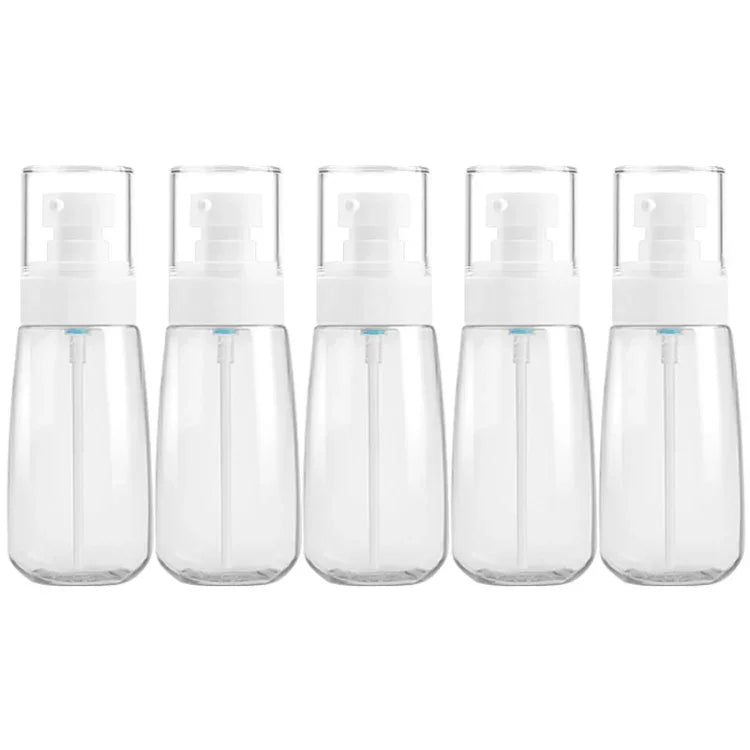 5 PCS Travel Plastic Bottles Leak Proof Portable Travel Accessories Small Bottles Containers, 80ml, 80ml