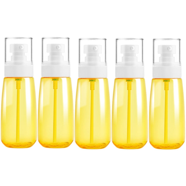 5개 여행용 플라스틱 병 누수 방지 휴대용 여행 액세서리 소형 병 용기, 100ml, 100ml