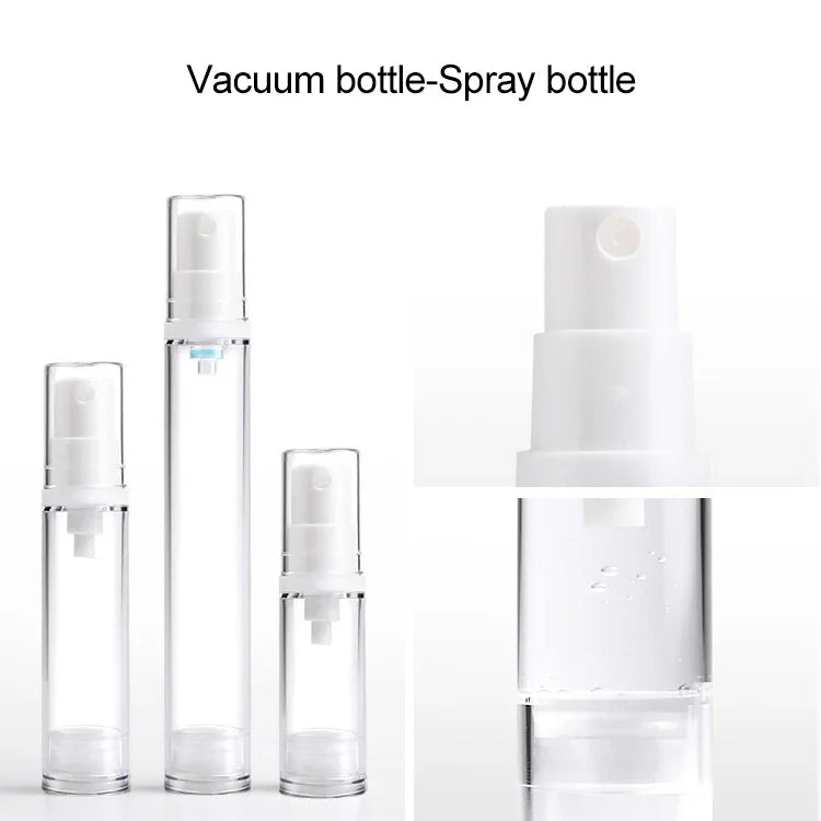 5개 휴대용 에어리스 진공 펌프 병 미세 분무 향수 스프레이 병, 5ml, 5ml