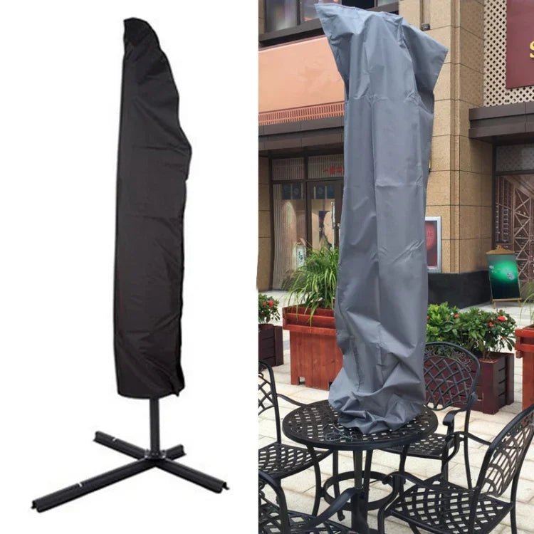 자외선 차단 210D 옥스포드 천 접이식 야외 파라솔 우산 보호 커버, 크기: 57*48*25cm(검정), 크기: 57*48*25cm