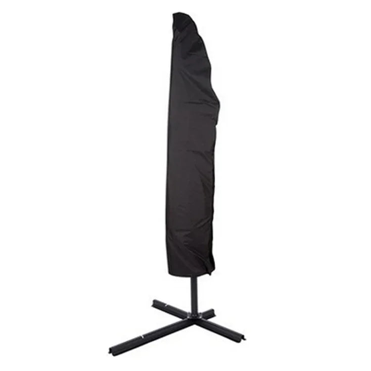 자외선 차단 210D 옥스포드 천 접이식 야외 파라솔 우산 보호 커버, 크기: 57*48*25cm(검정), 크기: 57*48*25cm
