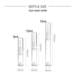 5개 세트 투명 빈 여행용 휴대용 리필 가능한 플라스틱 펌프 병 용기, 5ml, 5ml