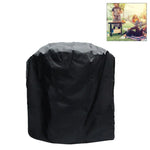 야외용 자외선 차단 방수 방진 210D 옥스포드 원단 BBQ 원통형 보호 가방 숯 바베큐 그릴 커버, 크기: 71x73cm, 크기: 71x73cm