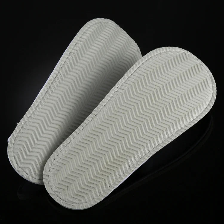 10켤레 호텔용 휴대용 일회용 여행용 슬리퍼, 길이: 26cm, 슬리퍼
