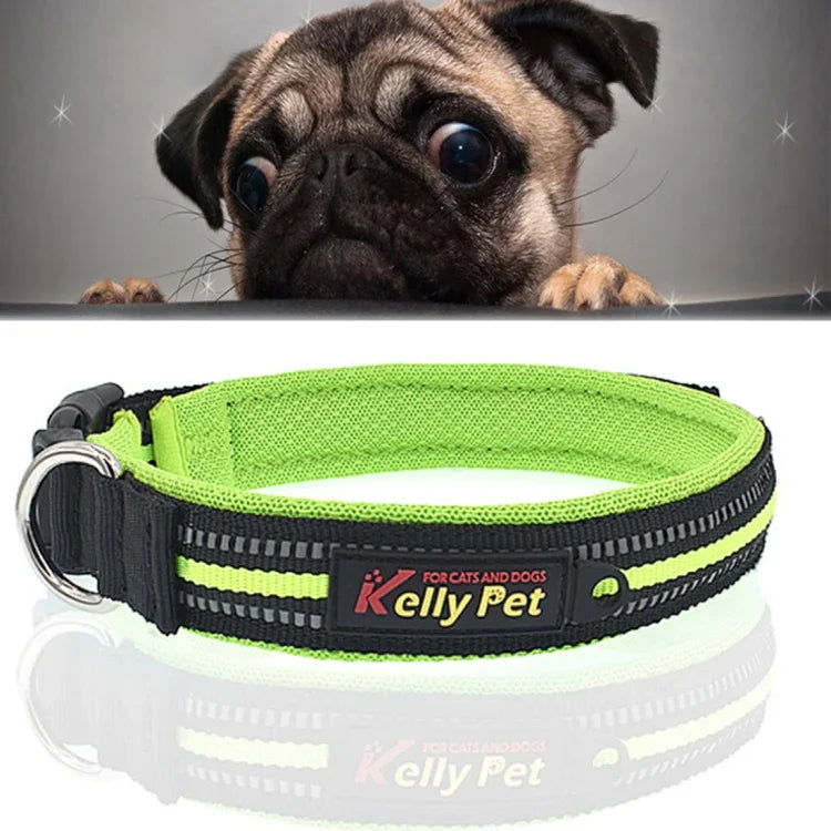 애완견 폴리에스터 반사 통기성 애완동물 목걸이 견인 리드, 사이즈: S, 2.0*35*40cm, 사이즈: S, 2.0*35*40cm