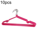 10개 가정용 스테인리스 스틸 PVC 코팅 미끄럼 방지 자국 없는 빨래 건조대