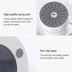 ML-S2 물컵 모양 지능형 무음 LED 야간등 분무 가습기 공기 가습기