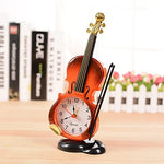 Multi-functional Originality Violin Electronics Pointer Alarm Clock with Pen Holder